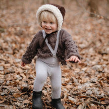 画像をギャラリービューアに読み込む, Teddy Warmy Tights / Pearl Grey