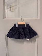 画像をギャラリービューアに読み込む, lace fabric apron / charcoal