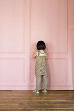 画像をギャラリービューアに読み込む, lace fabric pants / khaki