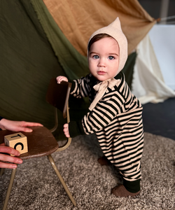 ARTIST ROMPER / IVY STRIPE