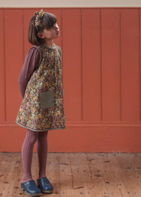 【ラスト1点】Hannah Dress Wallpaper Floral