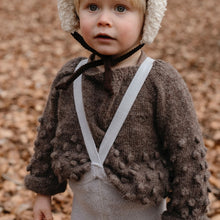 画像をギャラリービューアに読み込む, Teddy Warmy Tights / Pearl Grey