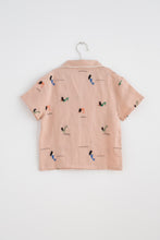 画像をギャラリービューアに読み込む, 【ラスト1点】ALLOVER EMBROIDERY MERMAID SHIRT / DUSTY PINK