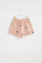 画像をギャラリービューアに読み込む, ALLOVER EMBROIDERY MERMAID SHORT / DUSTY PINK
