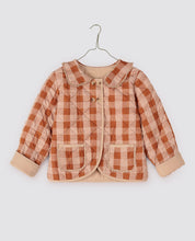 画像をギャラリービューアに読み込む, Freya Jacket - Seersucker Gingham in Russet