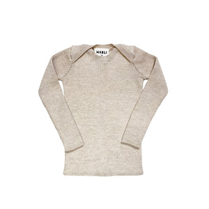 【ラスト1点】【予約】SYLFAEN SKINNY RIB / ALMOND / 2Y