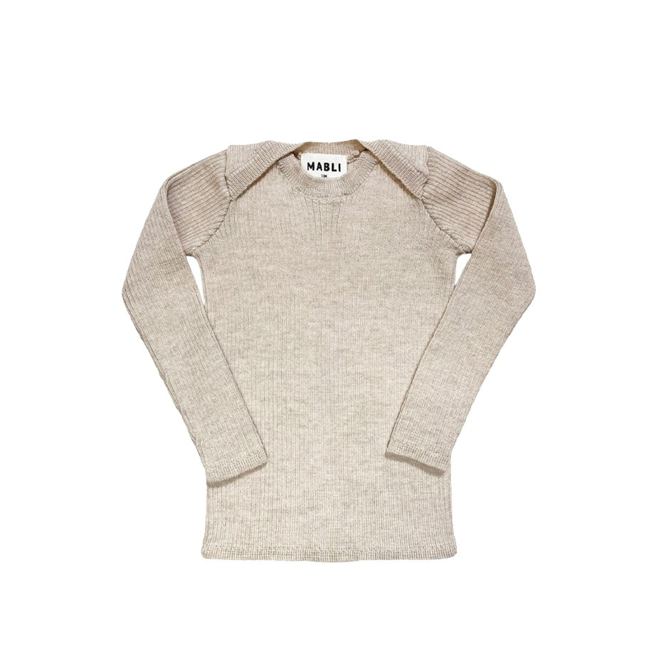 SYLFAEN SKINNY RIB / ALMOND / 2Y