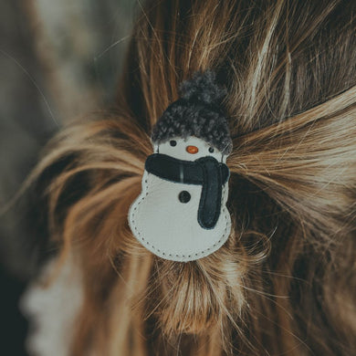 Wonda Hairclip | Snowman