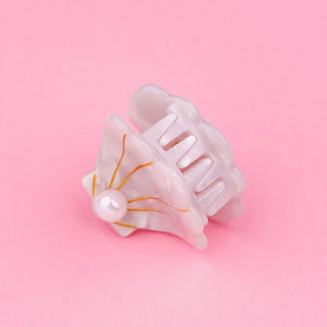 Scallop Shell Mini Hair Claw