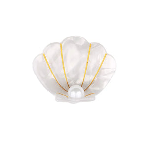 Scallop Shell Mini Hair Claw