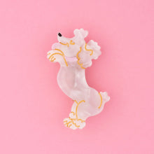 画像をギャラリービューアに読み込む, Poodle Hair Clip