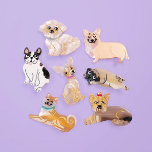 Pug Hair Clip