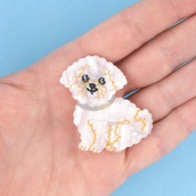 画像をギャラリービューアに読み込む, Bichon Hair Clip