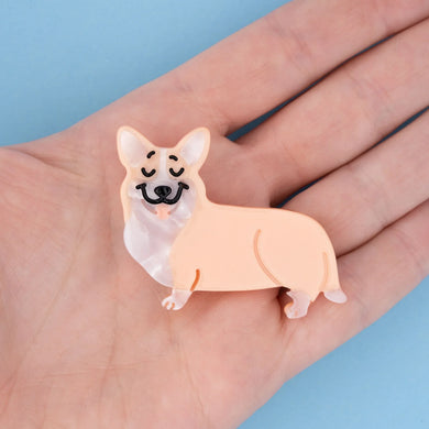 Corgi Hair Clip