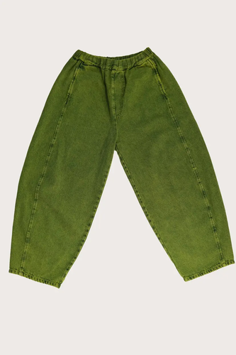 MANU OVERDYE DENIM / ACID GREEN