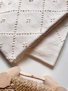 POPCORN RUG / milk / LARGE