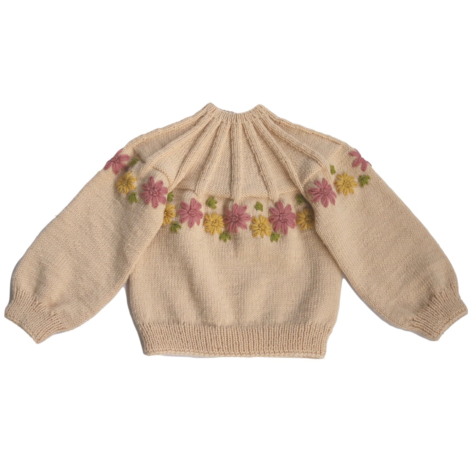 Kalinka】- カリンカ - Betina Sweater / Cloud – Melty Colors