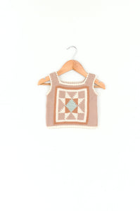 patchwork quilt pullover vest . teacake
