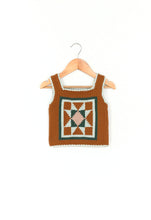 画像をギャラリービューアに読み込む, 【ラスト1点】patchwork quilt vest. acorn