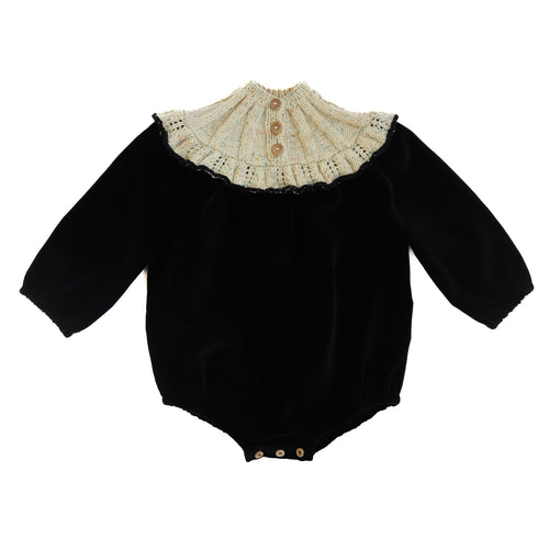 Sidra Romper / Black