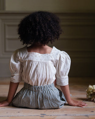 Thea Blouse in Off White