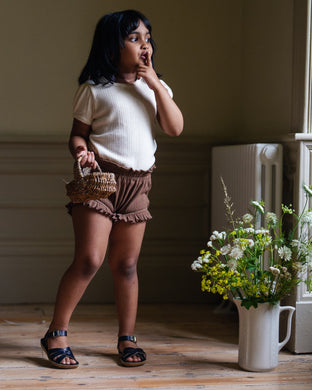 Organic Pointelle Didi Bloomers Acorn