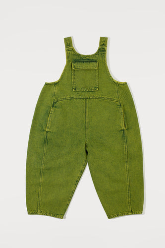 KAI OVERDYE DENIM DUNGAREES