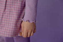 画像をギャラリービューアに読み込む, Meis Longsleeve / Purple Stripe