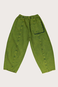 MANU OVERDYE DENIM / ACID GREEN