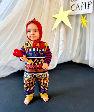 【予約】CIRCUS SKILLS ROMPER / MULTI