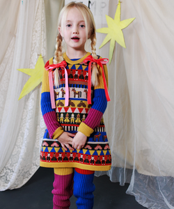 CIRCUS SKILLS DRESS / MULTI