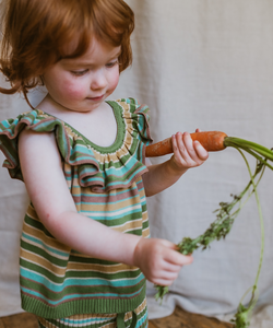 NERYS VEST / MEADOW STRIPE