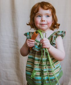 NERYS VEST / MEADOW STRIPE