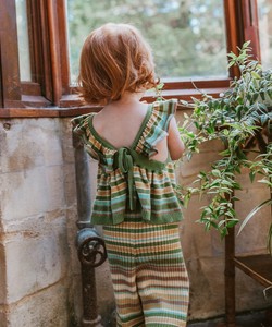NERYS VEST / MEADOW STRIPE