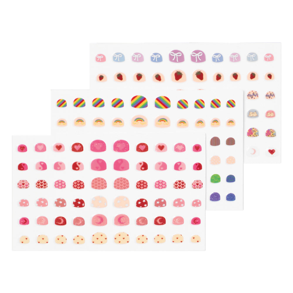 Nuri nail stickers - Red