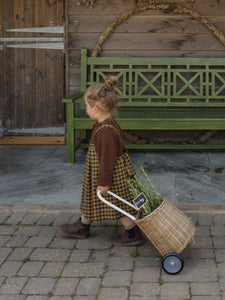 Blueberry Gingham Tribe Skirt