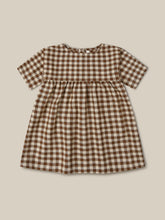 画像をギャラリービューアに読み込む, Chestnut Gingham Gather Dress