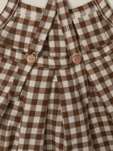 画像をギャラリービューアに読み込む, Chestnut Gingham Tribe Skirt