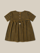 画像をギャラリービューアに読み込む, Blueberry Gingham Gather Dress