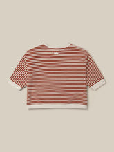 画像をギャラリービューアに読み込む, Paprika Stripes Sweatshirt