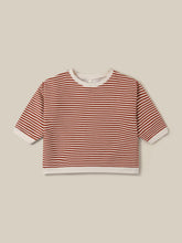 画像をギャラリービューアに読み込む, Paprika Stripes Sweatshirt