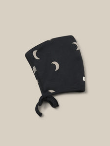 Charcoal Midnight Pixie Bonnet