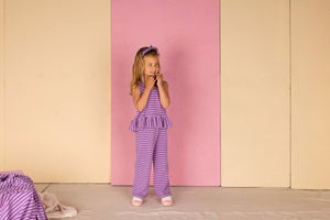Wide Pants / Purple