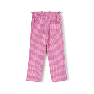 Ril Pants / Purple Checkered