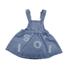 画像をギャラリービューアに読み込む, Kids Soll Denim Pinafore