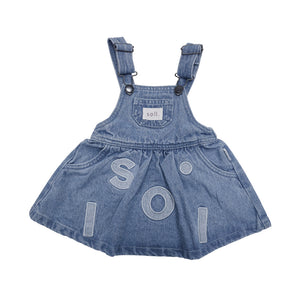 Kids Soll Denim Pinafore