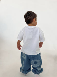 Kids Soll Denim Bubble Pants