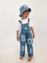 画像をギャラリービューアに読み込む, Kids Soll Denim Overalls