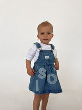 画像をギャラリービューアに読み込む, Kids Soll Denim Pinafore