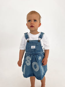 Kids Soll Denim Pinafore